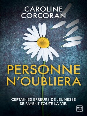 cover image of Personne n'oubliera
